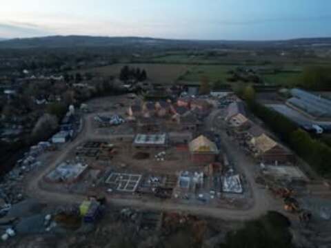 Court Lane Building site "The Heathers"
